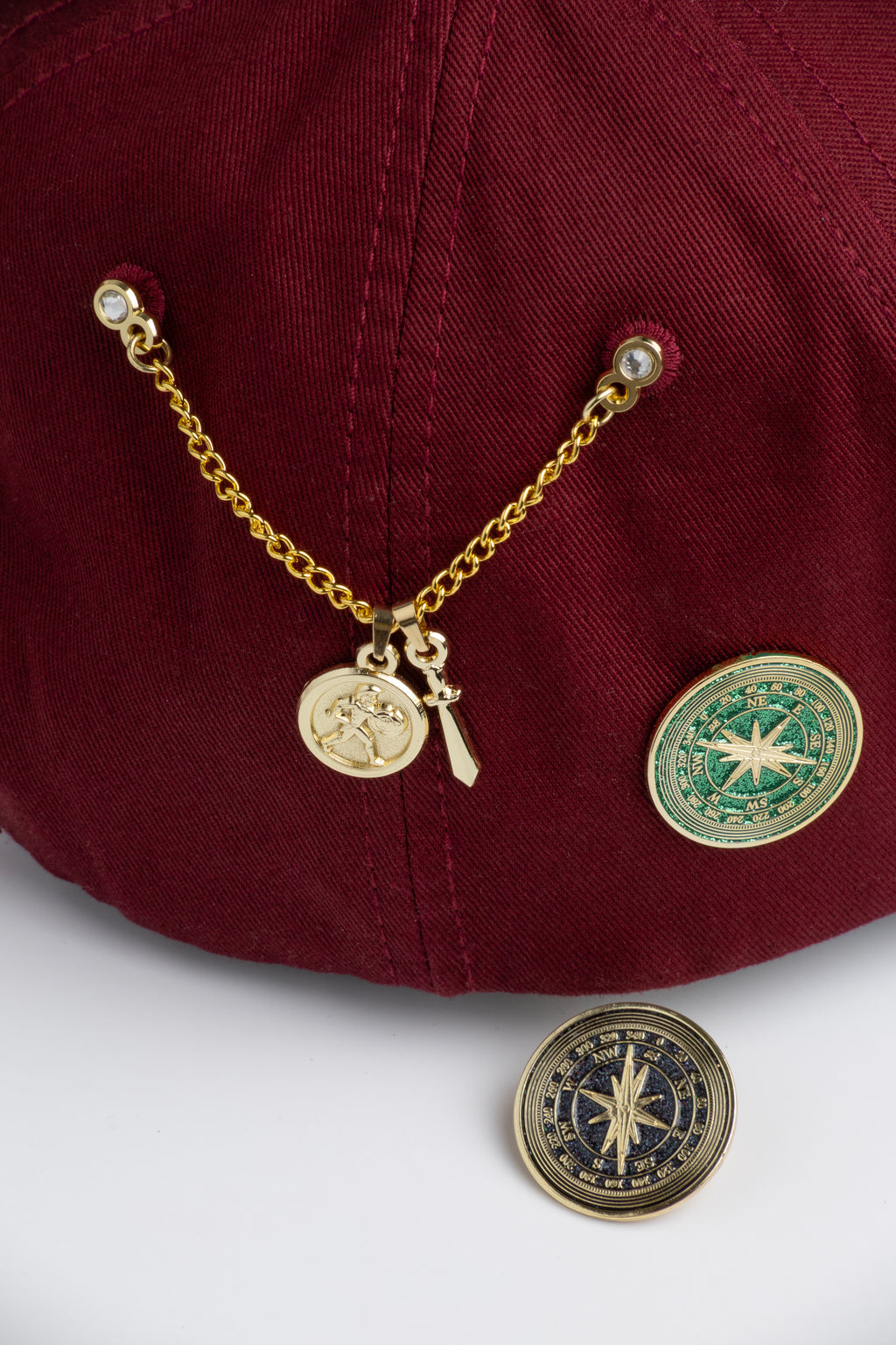 Achilles & sword pendant