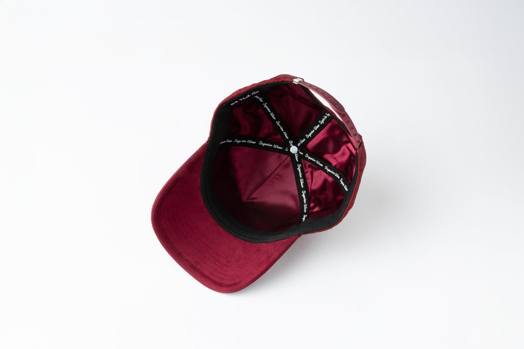 Luxus Burgundy Suede