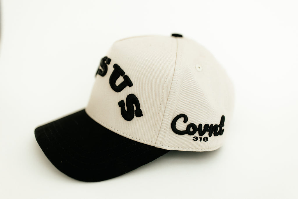 Jesus 316 Cream & Black