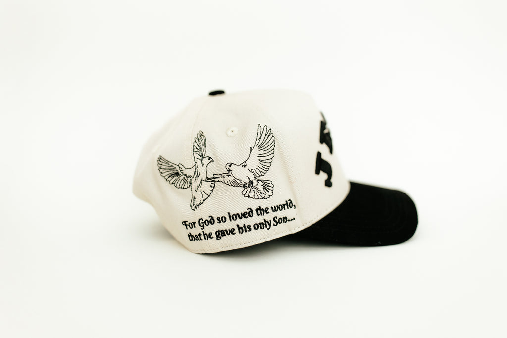 Jesus 316 Cream & Black